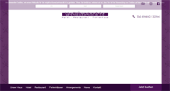 Desktop Screenshot of haus-vergissmeinnicht.de